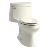 Cimarron 1.28 GPF Water Efficient Elongated One-Piece toilet (Seat Included)