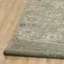 Tapis en laine noué à la main Glaspie Sage Whisper-1153300362
