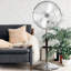 Igenix 16 Inch Pedestal Fan Chrome-132712548