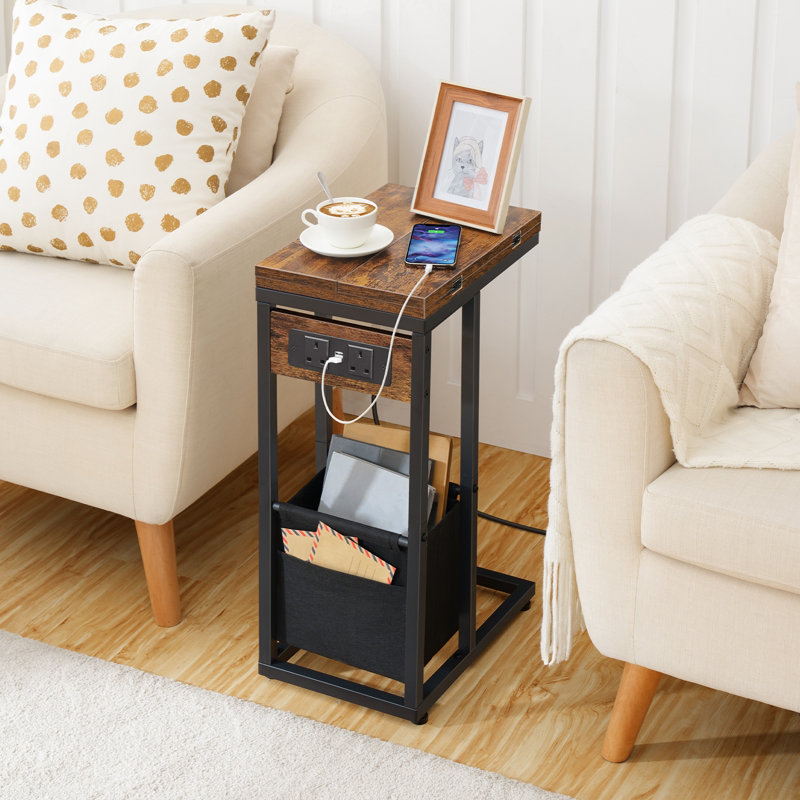 Charging Station Side Table