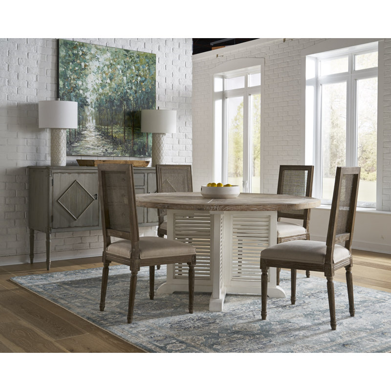 Hatteras Round Solid Wood Dining Table