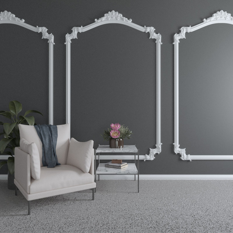 Gray Primed Polyurethane Decorative Panel Moulding
