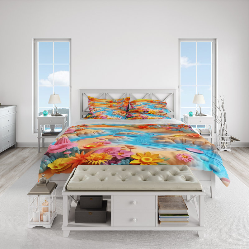 Duvet Cover, Twin Duvet Cover + 1 Queen Sham