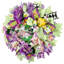 Handcrafted Faux Hydrangea 18'' Wreath