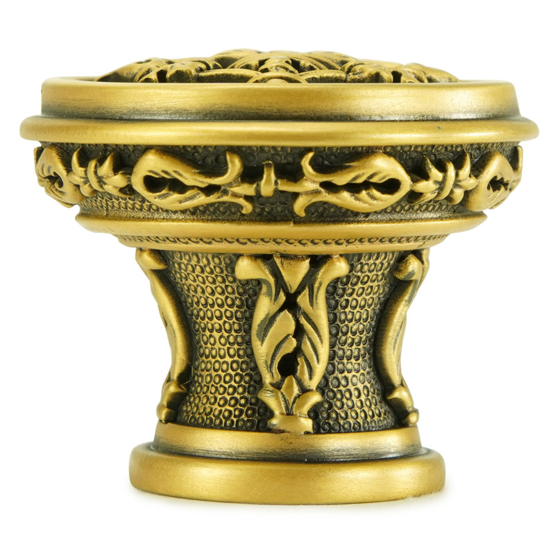 GIVERNY KNOB IN MUSEUM GOLD PLATE