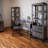 Sabetha Solid Wood Iron Writing Desk