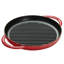 Staub 10.24 in. Cast Iron Round Grill Pan-14413005