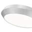 Plafonnier encastré 1 lumière en nickel brossé 16 po Grenshaw-123223166