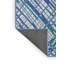 Tapis bleu tissé à la machine-963940914