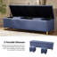 Banc de rangement rembourré Mayowa-1880558241