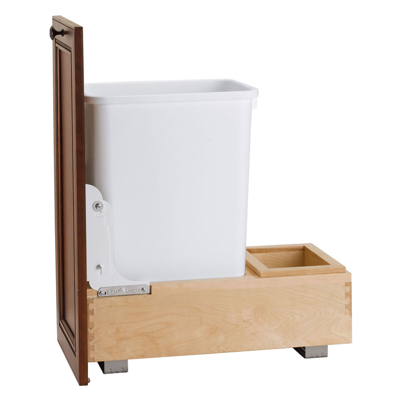 Rev-A-Shelf Poubelle (s) escamotable (s), érable , Brun