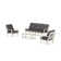 Cape Cod 4 Piece Sofa Seating Group with Cushions