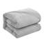 Ensemble d'édredon en duvet gris 140 fils