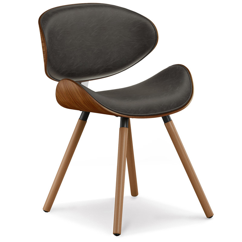 Chaise d'appoint Marana, Noir