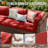 Waldman 4 - Person Outdoor Seating Group with Cushions-829129252-826415973