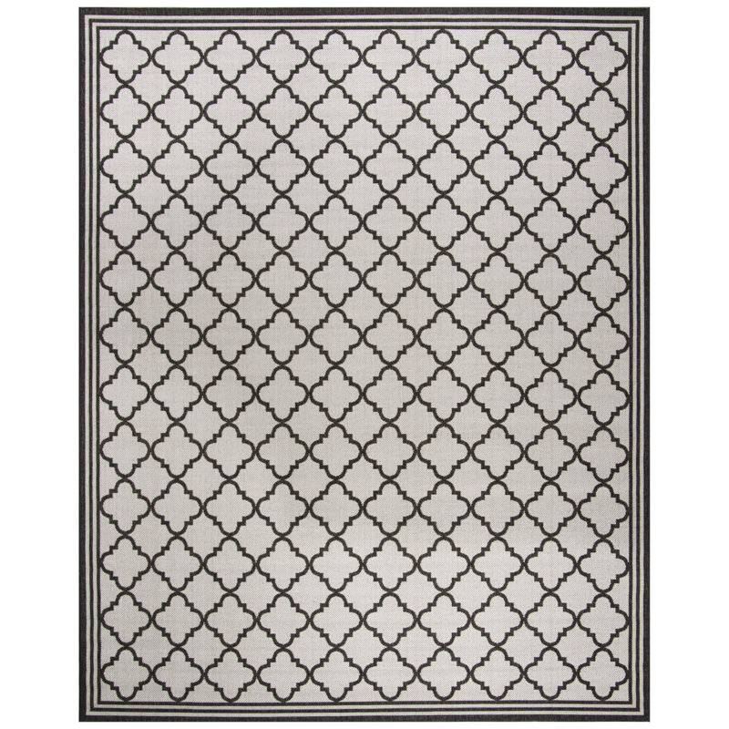 Adler Performance Geometric Indoor/Outdoor Area Rug, Rectangle 8' x 10'