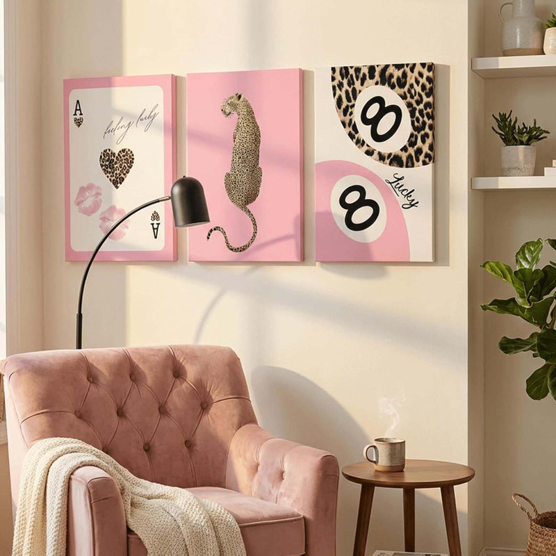 3 Piece Wrapped Canvas Wall Art
