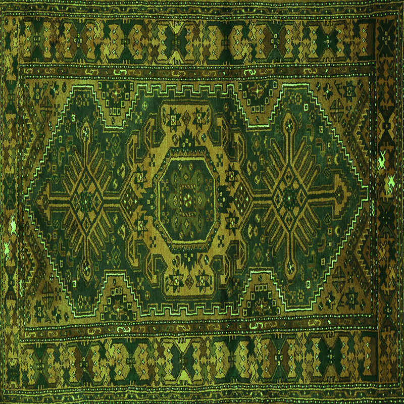Performance Oriental Indoor Rug, Square 5'