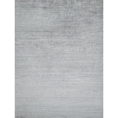 Plush Area Rug in Dark Silver