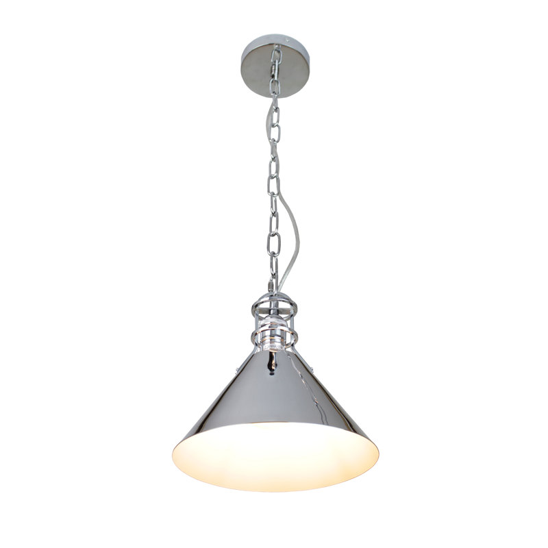 Buntin 1 - Light Single Pendant, Chrome