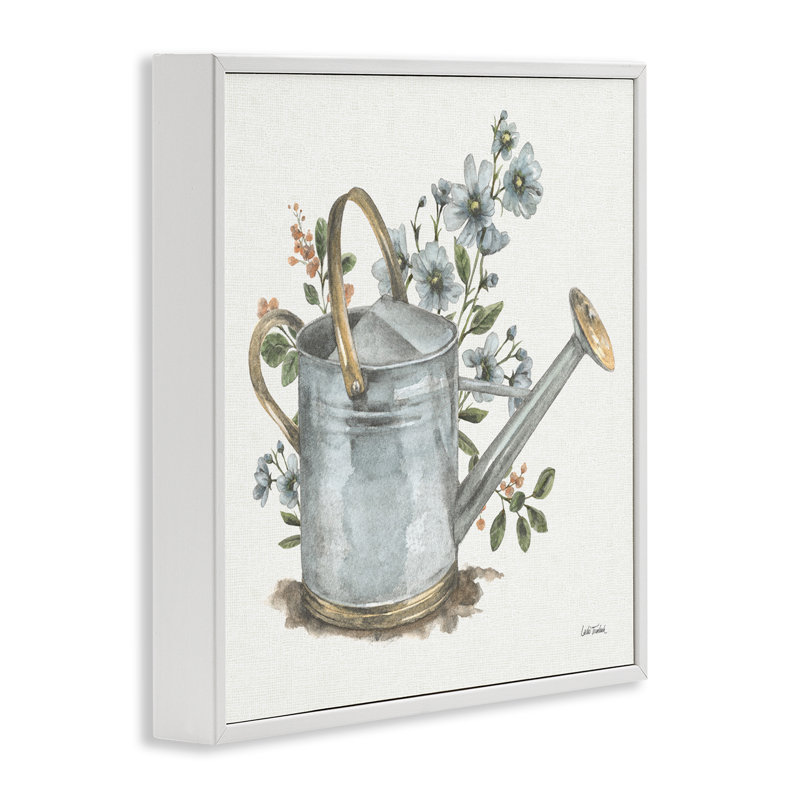 Art de giclée encadrée par Leslie Trimbach, Giclée encadrée blanc bord de mer, H 24 po x l 24 po