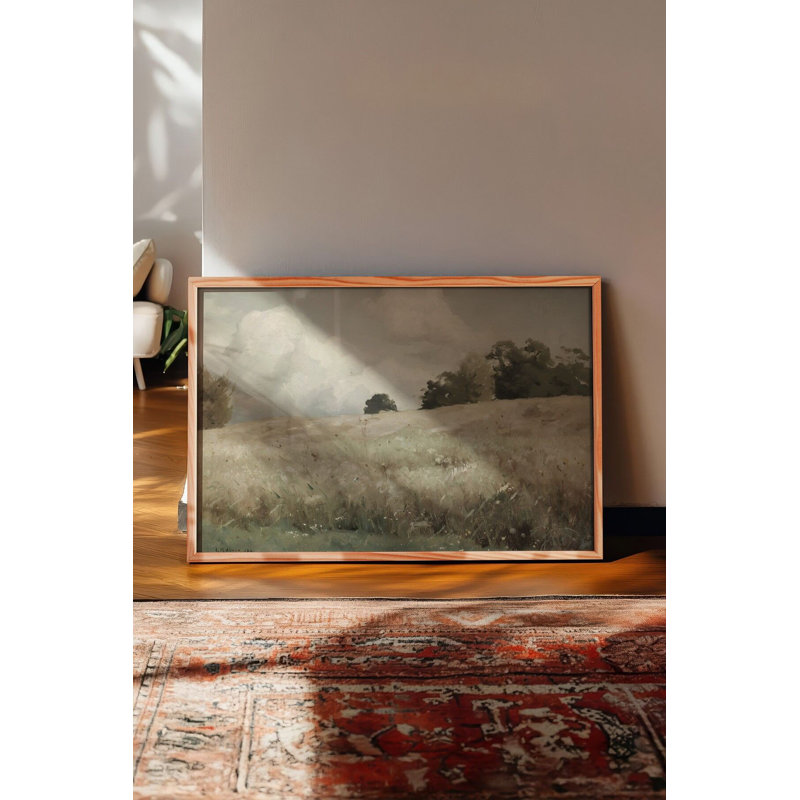 Peinture décorative encadrée