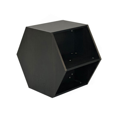 23.62'' Hexagonal Coffee Table Side Table Nightstand 
