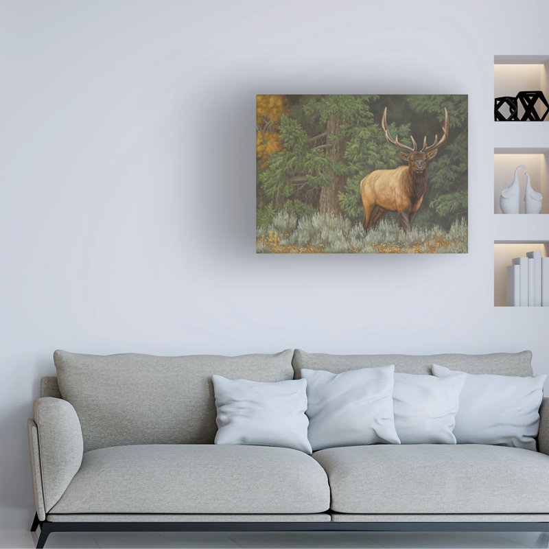 Art sur toile Jeff Hoff, H 14 po x l 19 po