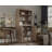 Palace Imports 100% Solid Wood 6-Shelf Bookcase, Shaker Doors, Adjustable Shelves, 32" Wide, 71.5" Tall-1861763749