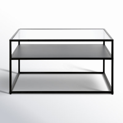 Duran Glass Top Coffee Table