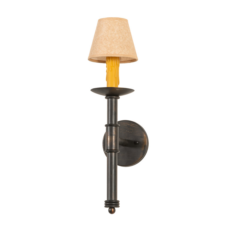 Amada Steel Candle Wall Light