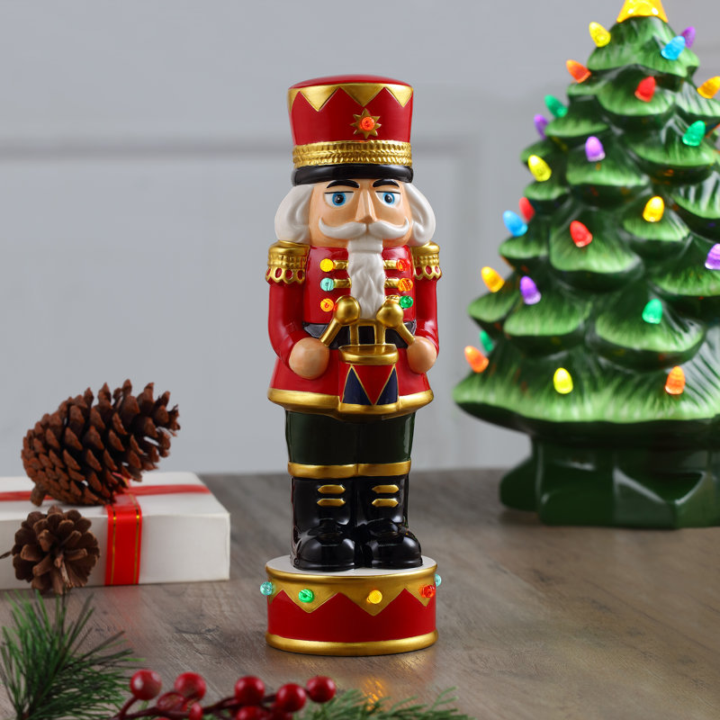 12.25" Nostalgic Ceramic Nutcracker
