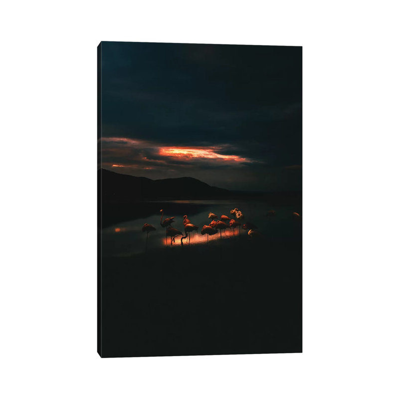 Warm Light 1 Piece Wrapped Canvas Wall Art, 20.32 cm H x 30.48 cm W