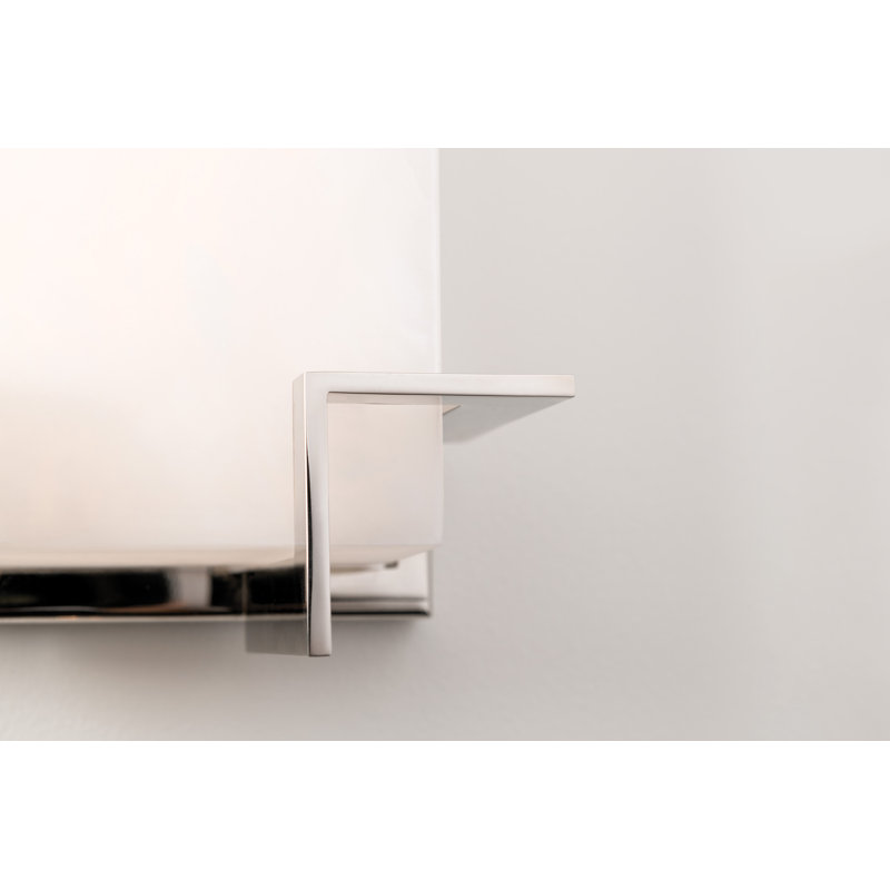 Plafonnier encastré 1 lumière Delmar, Nickel poli