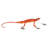 Metal Lizard Decorative Multi Colored Sculpture