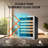 Whynter 24'' width 54 Bottle Single Zone Built-In Wine Refrigerator