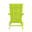 Joubert HDPE Plastic Folding Adirondack Chair-2103577323