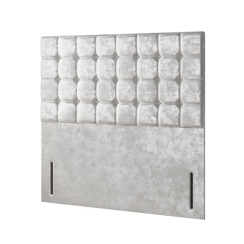 Galarza Divan Bed Base, Super King (6'), Silver, 4 Drawers