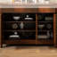 Buffets rétro en bois manufacturé polyvalent