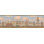 Bordure de papier peint abstraite Ramlochan Picket Fence Field Plants Bees L 15 pi x l 7 po