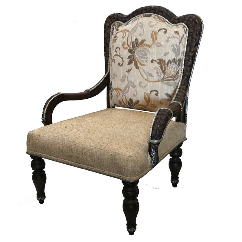 Fauteuil antique de style Louis XV
