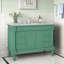 Ensemble de meuble-lavabo simple 48 po avec plateau en marbre Caitlin-156657867-253882697