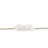 17" Mercury Glass Table Lamp Gold, On/Off Switch 60" Clear Cord, Table Lamp