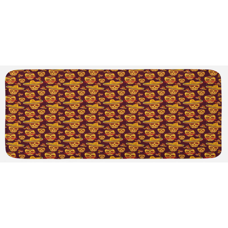 Tapis de cuisine Sugar Skull