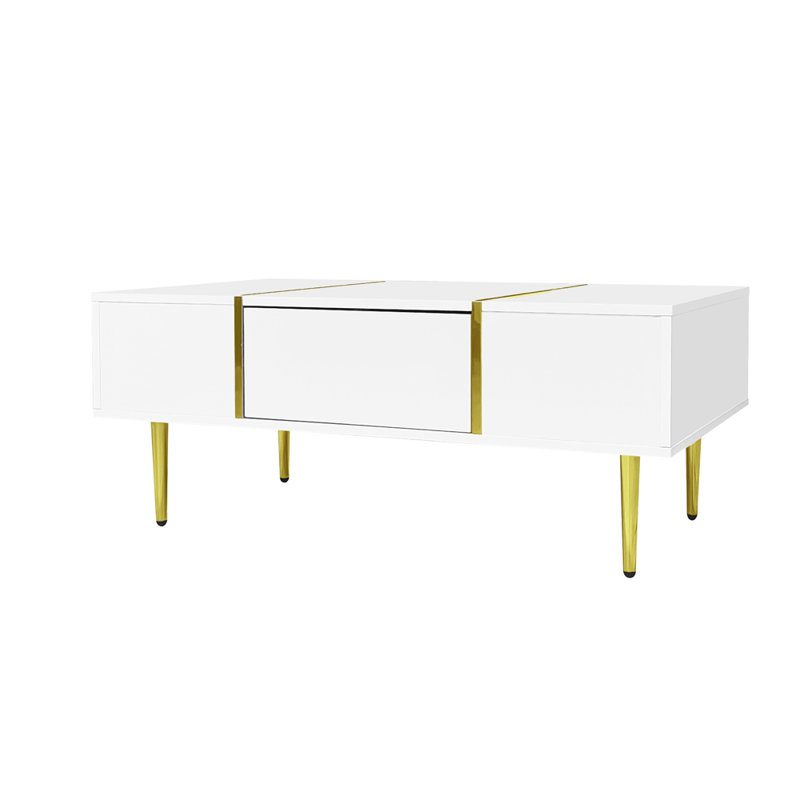 Four Leg Coffee Table with Storage