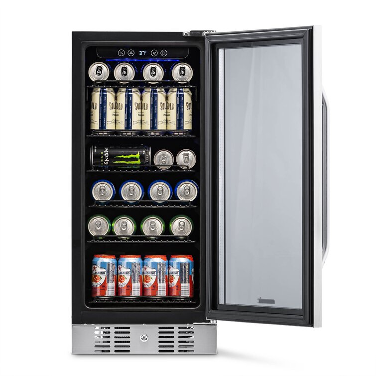 Kalamera Built-in Refrigeration 96 Cans (12 oz.) 1.9 Cubic Feet