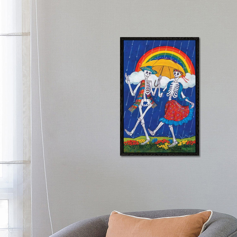 Rain Dance by Candy Mayer - Print on Canvas, Black Framed, 66.04 cm H x 45.72 cm W
