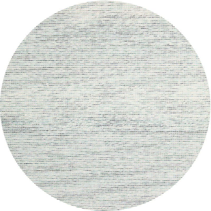Surface beige contemporaine tapis, Rond 5 pi