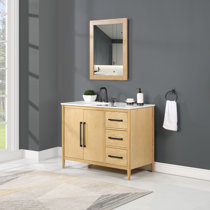 Highland Dunes Cheever Left Side Drawer Shaker 30 Bathroom Vanity