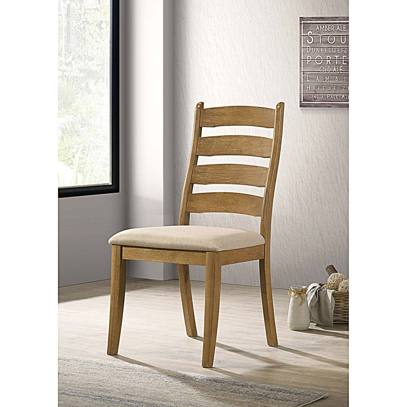 Chaise d'appoint rembourrée, ensemble de 2